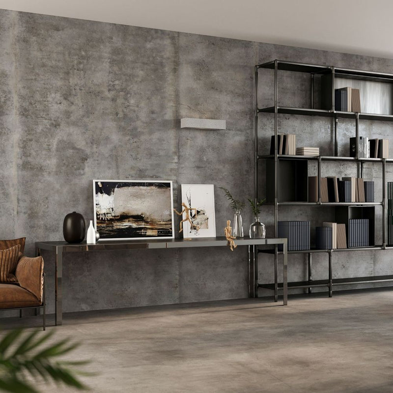 Premium Concrete Wall Lamp: Modern Design, Glass Shade, E27 Base