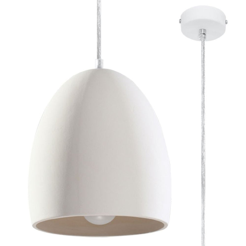 Flawiusz Ceramic Pendant Lamp - Modern Design - E27