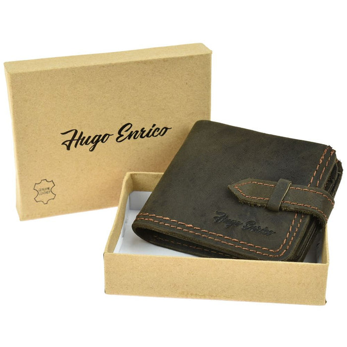 Hugo Enrico Strap Wallet-Brown Design 18