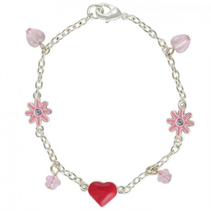 Ravel Little Gems Hearts Set - Watch, Necklace & Bracelet - Clearance! Recharge Needed - Top Seller