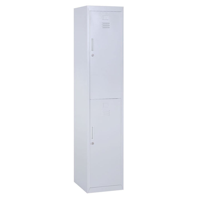 1.8m Locker Office Cabinet Storage Cold Rolled Steel  Storage Shelves Vinsetto