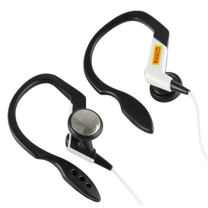 Pirelli Ear Clip Sports Headphones Bass Pipe Design 3.5mm Stereo Jack 15mm Unit