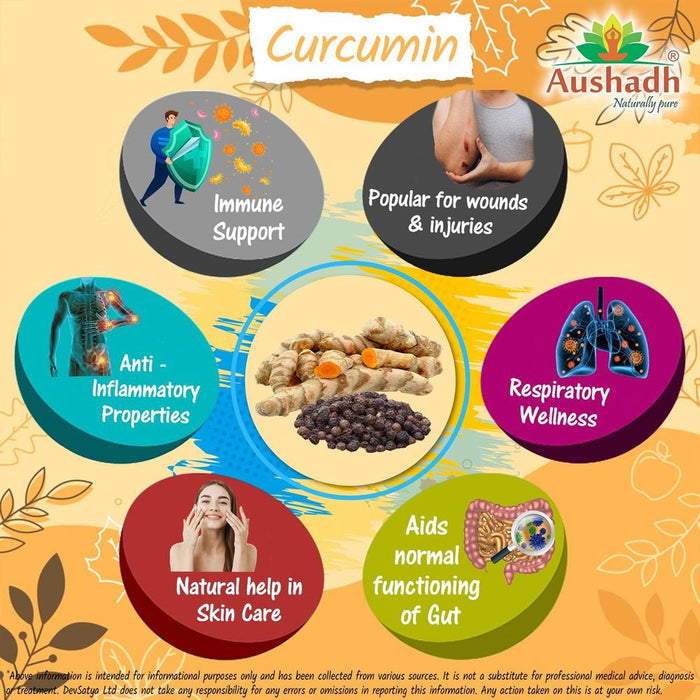 Premium Turmeric Capsules - Powerful Curcumin with Piperine