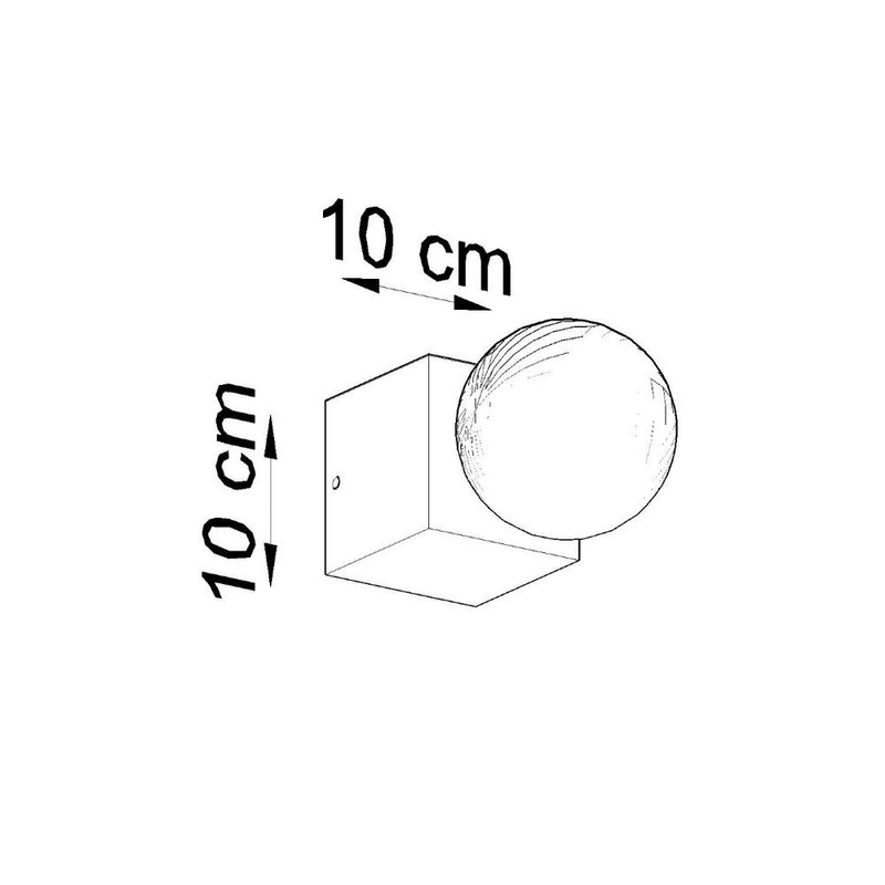 Wall lamp wood Ariz Scandinavian Design E27