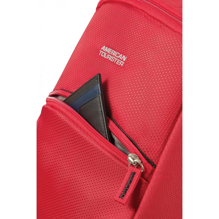 Stylish Red Backpack with Spacious Interior - American Tourister City