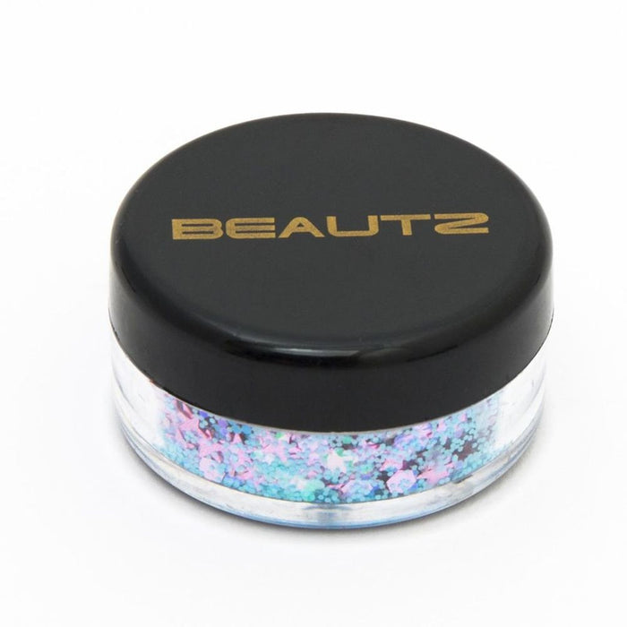 Beautz Chunky Glitter - 5 Varieties, 10ml pot, 5g, Cosmetic Glitter - Unicorn