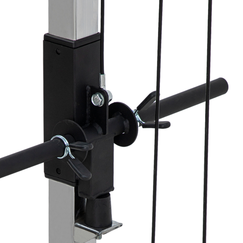 SPORTNOW Cable Crossover Machine for Full Body Strength Training