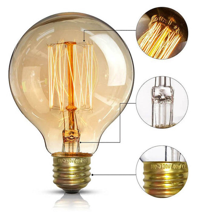 E27 G80 60W Dimmable Vintage Filament Bulb: Industrial, Retro, Quality