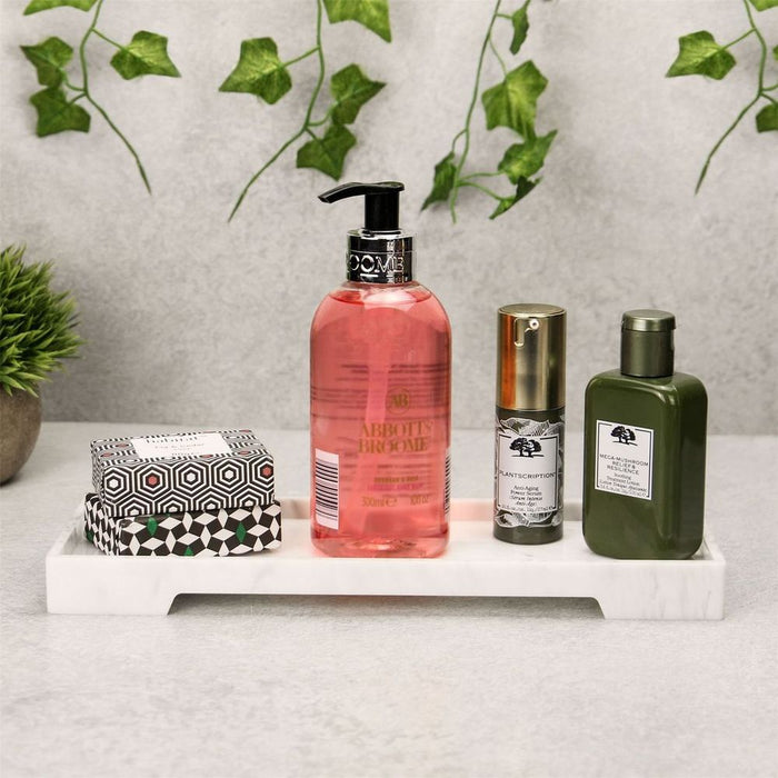 Stylish Marble Vanity Tray - Keeps You Organized | Pukkr