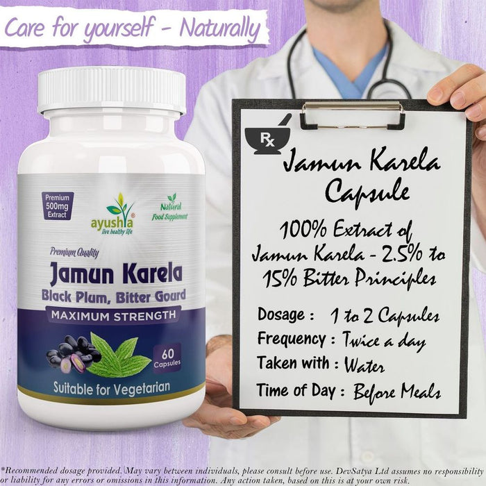 Jamun Karela Capsule: Boost Health Naturally