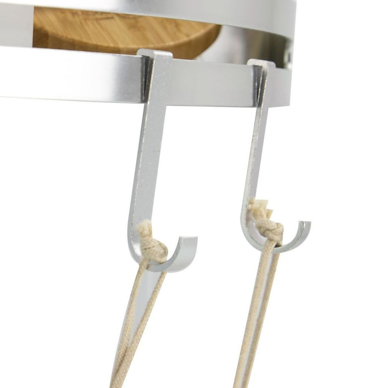 Rust-Resistant Adhesive Corner Shower Caddy | 2 Tier Bathroom Organizer by M&W