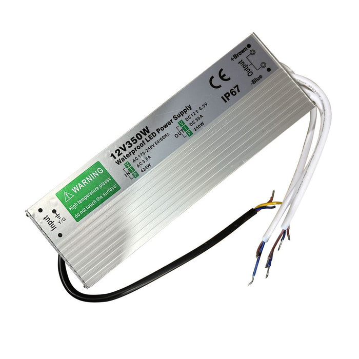 IP67 Waterproof LED Driver Power Supply Transformer AC240V-DC12V Power Converter