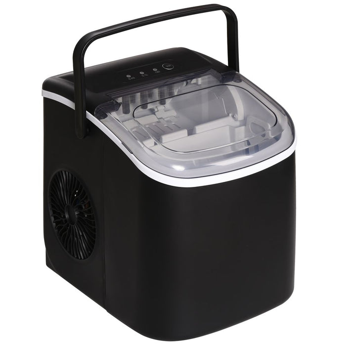 High-Performance Ice Maker: 12Kg Daily | 9 Cubes in 6-12Mins