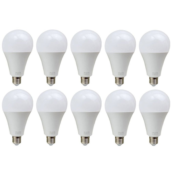 25W E27 Screw LED Light GLS bulbs, Energy Saving Edison  Cool White 6000K non dimmable lights