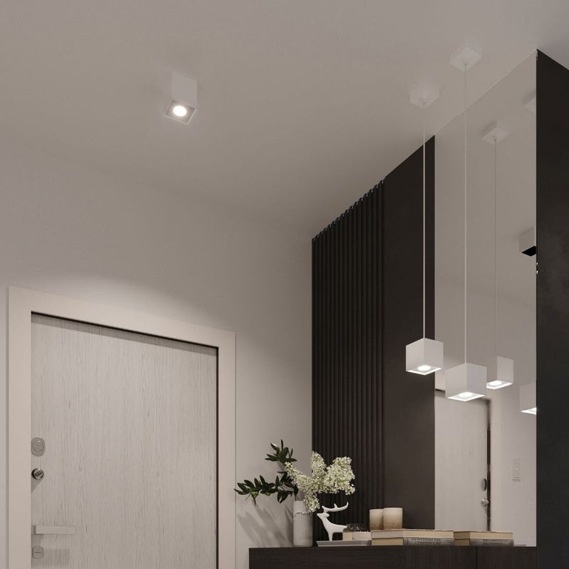 Quad Collection: Modern Design Ceiling Lamp, Aluminum, GU10 - High-Quality & Stylish Lighting!