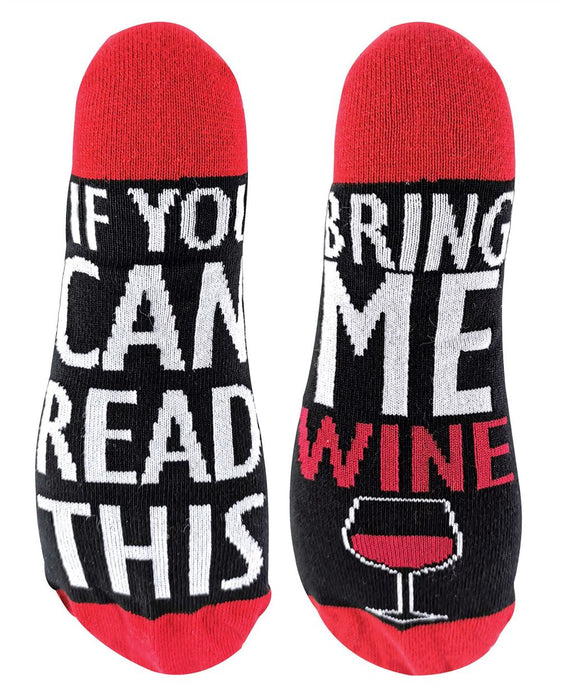 If You Can Read This Bring Me Socks" - Funny, Comfortable, High-Quality Men's Socks | Range of Themes | Sizes 6-11 | Machine Washable