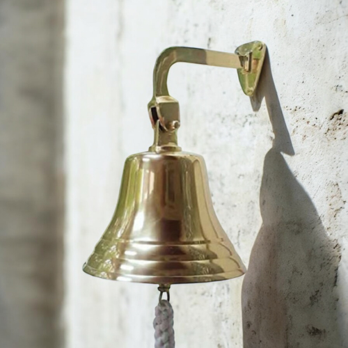5" BRASS WALL BELL