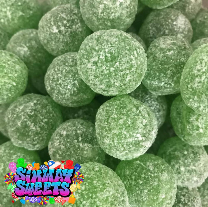 Apple Mega Sour Balls Pick N Mix Bulk Buy Sweets