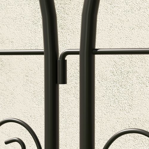 Outsunny Set of 2 Metal Garden Trellis, Outdoor Trellis Panels, 150 x 50cm