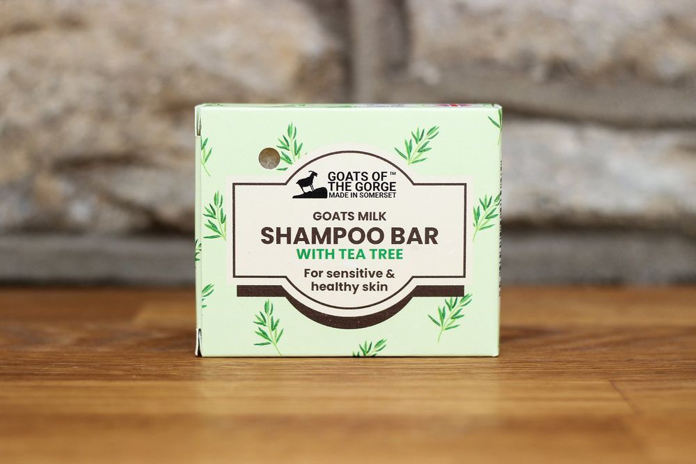 Premium Goats Milk Shampoo Bar | Tea Tree Oil | Moisturizing & Rejuvenating | Best Quality