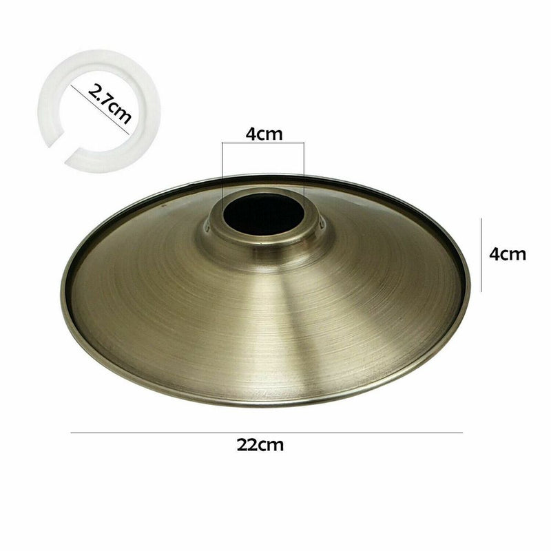 Vintage Metro Pendant Shade Metal Retro Bedroom Modern Lamp style Home light