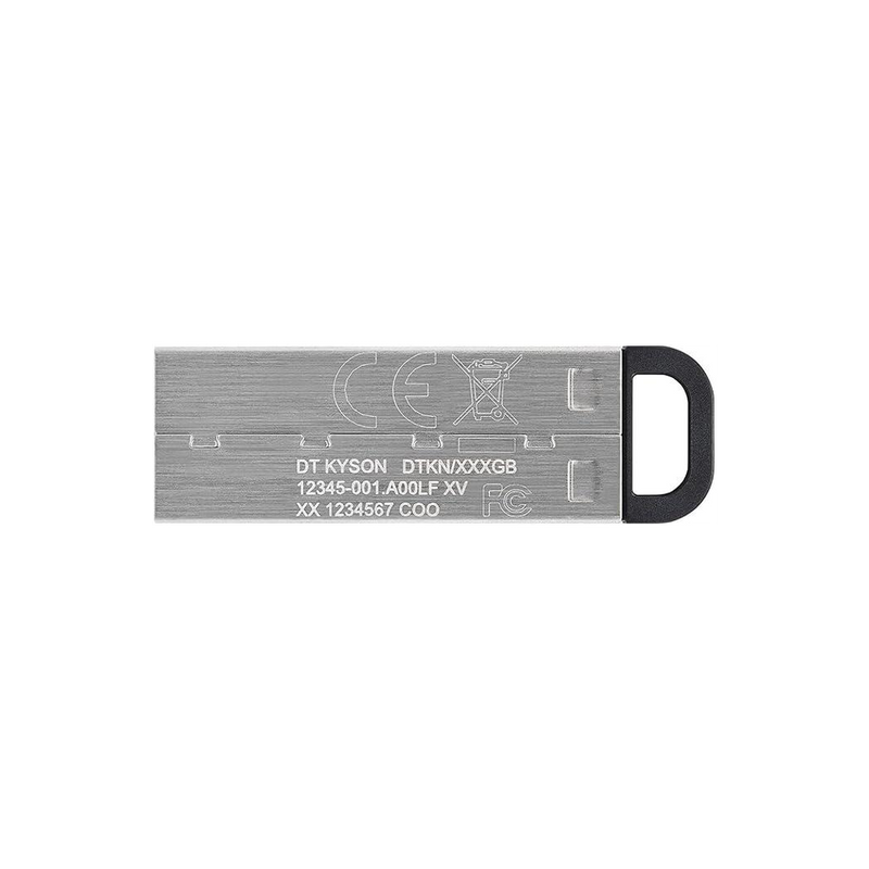 Kingston DataTraveler Kyson USB 3.2 Gen 1 Flash Drive 32GB - Stylish Capless Metal Case
