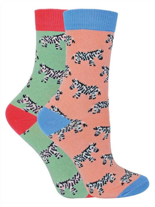 Miss Sparrow - Girls 2 Pack Bamboo Socks