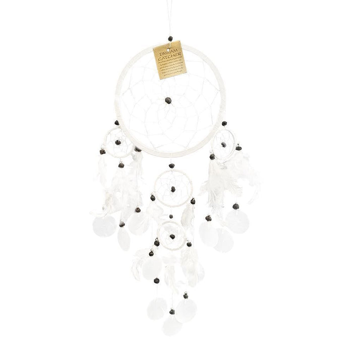 Vie Naturals Capiz Dream Catcher, 16cm