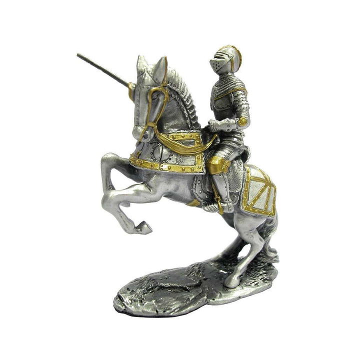 Mounted Knight with Lance medieval figure 9.2cm height