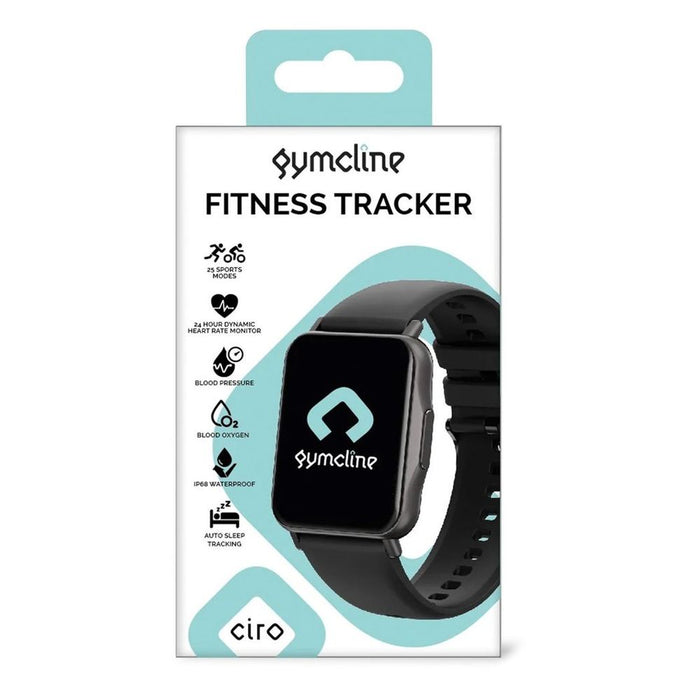 Gymcline Ciro Fitness Tracker - 25 Sports Modes, Water Resistant, High Quality