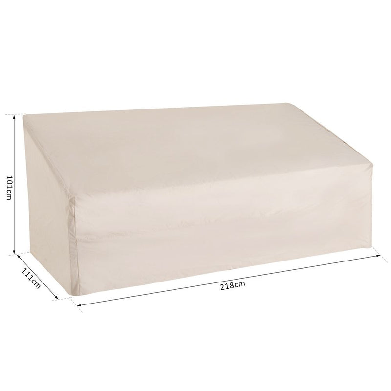 High Quality Waterproof Furniture Cover - Protects 3 Seat Sofa from Rain, Snow & Dust - Easy to Clean