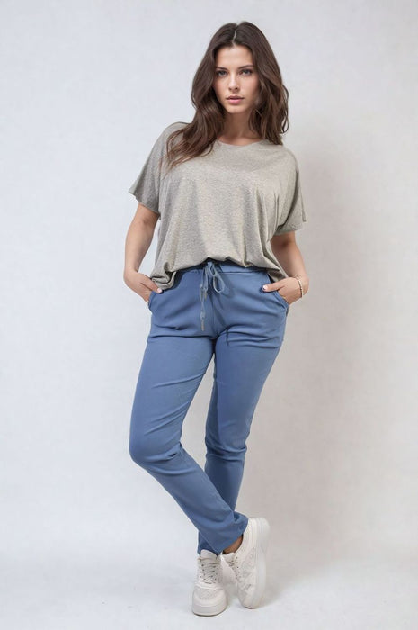 Delilah Casual Drawstring Trousers - Stylish Comfort!