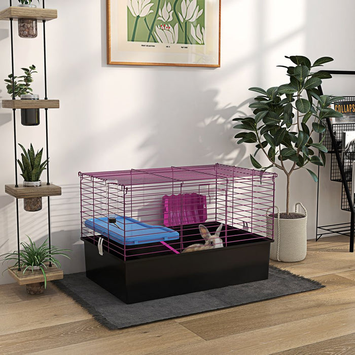 Premium Cage & Hutch for Small Animals, Pet Playhouse, Quality Design