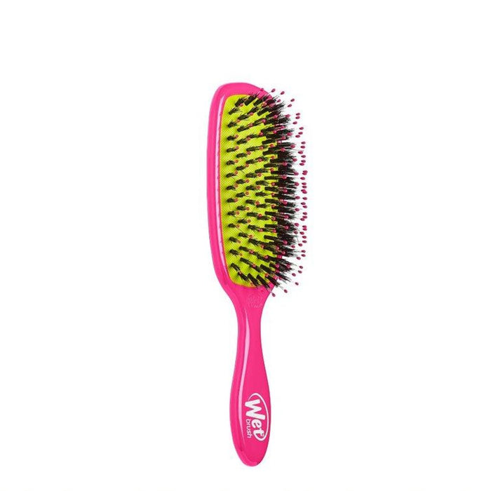 WetBrush Shine Enhancer: Restore Healthy Gloss, Minimize Breakage & Split Ends | IntelliFlex® Bristles | Pink