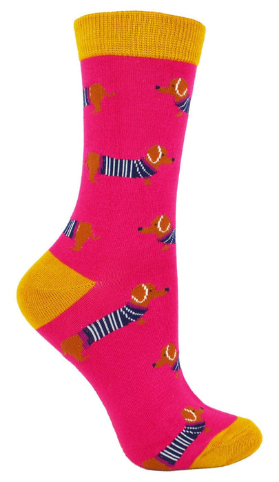 Fabulous Miss Sparrow Doggy Socks - Best Quality, Unique Design, Ideal Gift - Breathable, Hypoallergenic, Super Soft