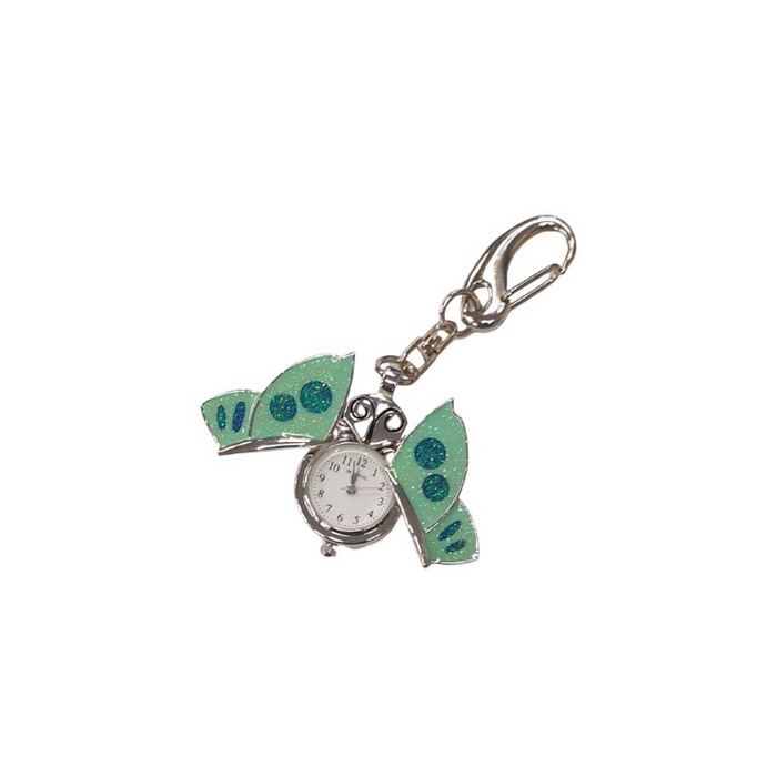 High-Quality Butterfly Key Chain Clock | Fashionable & Reliable | Clearance Sale