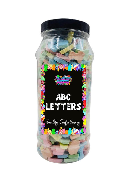 ABC Letters Chalky Alphabet Sweets Gift Jar - High-Quality Candy in a Jar - Perfect for Gifting or Personal Treats