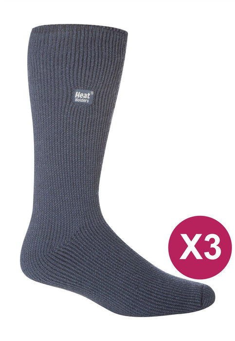 Heat Holders - Mens Original Socks - 6-11 UK (3 PAIRS)