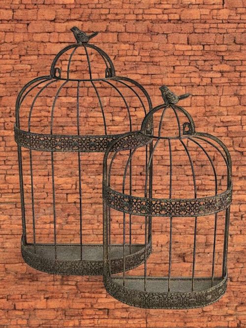 48/60CM SET 2 FLOWER BASKETS