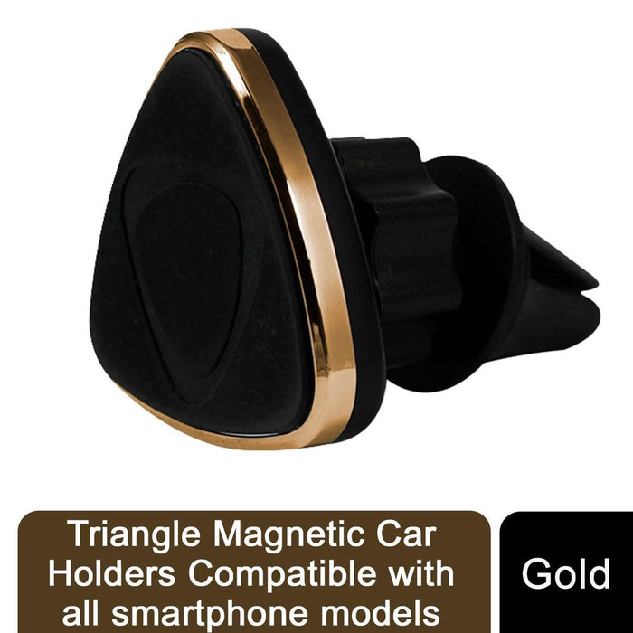 Triangle Magnetic Car Holders Compatible with All Smartphone Models