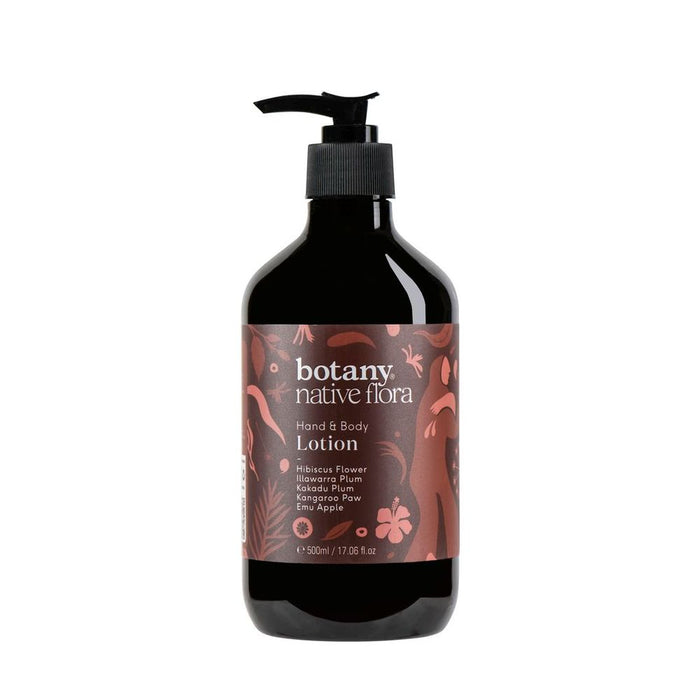 Botany Native Flora Lotion: Vit-Rich Hydration - Blooming Meadow Scent - 500ml