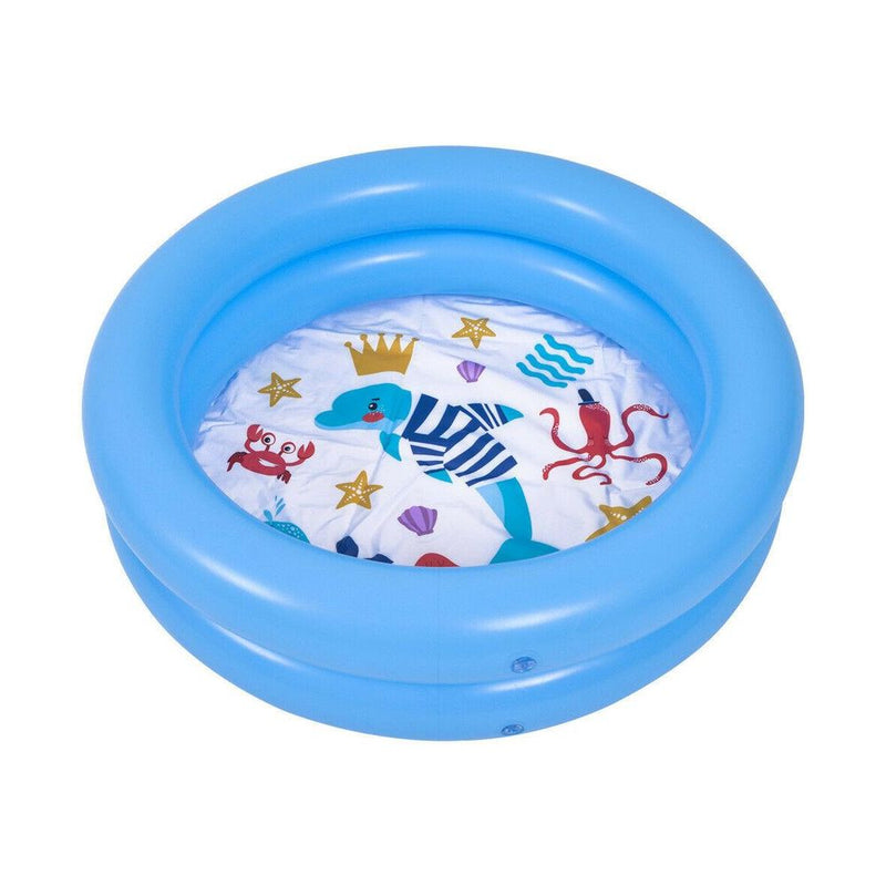 Premium Sun Club Sea Animal Pool | Fun and Safe | Inflatable | 76cm Diameter | 1-3 Years