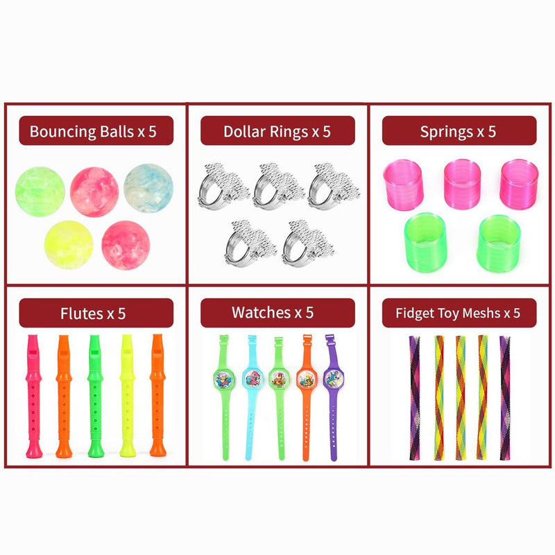 SOKA 100PCS PARTY BAG: Assorted Toys for Memorable Occasions