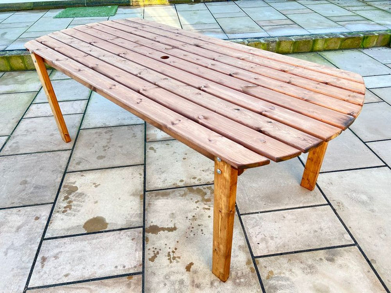 Premium 7ft Rounded Edge Table - High Quality, Durable & Stylish