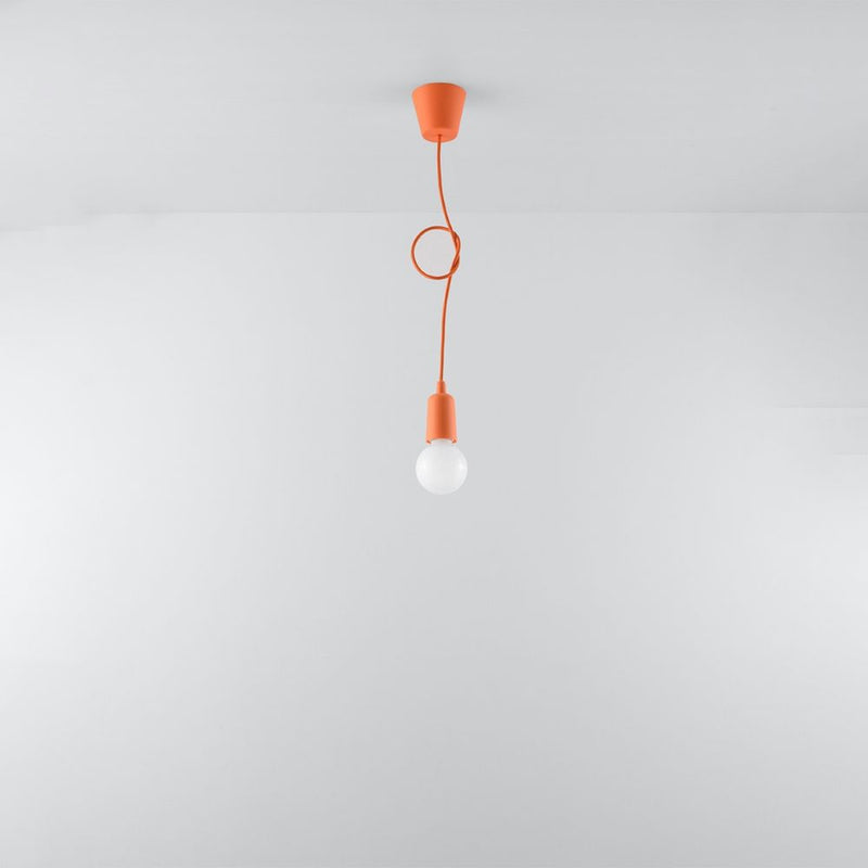 Diego Modern Pendant Lamp - High-Quality PVC - E27 Bulb
