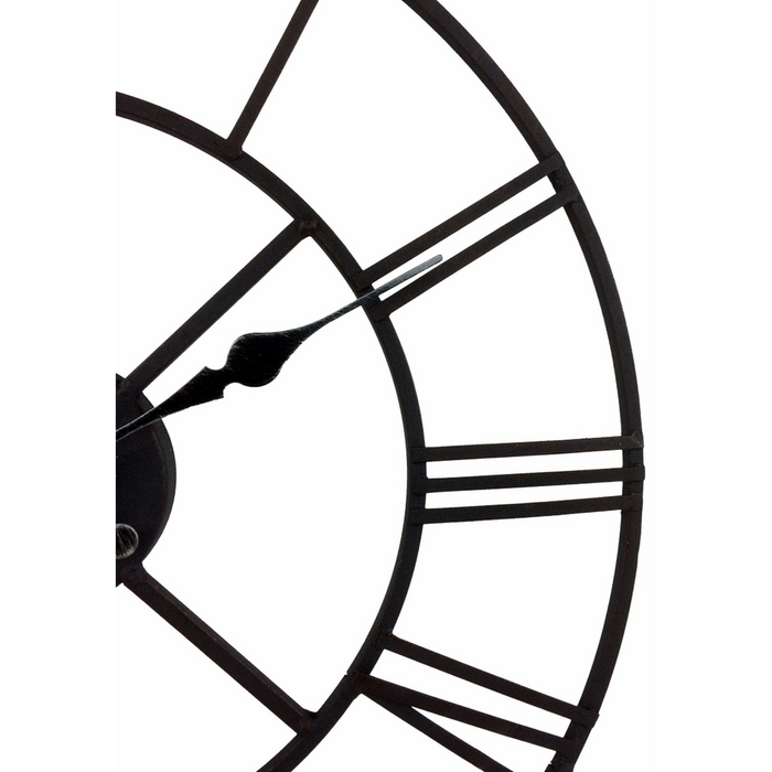 Stylish 40cm Metal Clock - Roman Numeral Design - High Quality