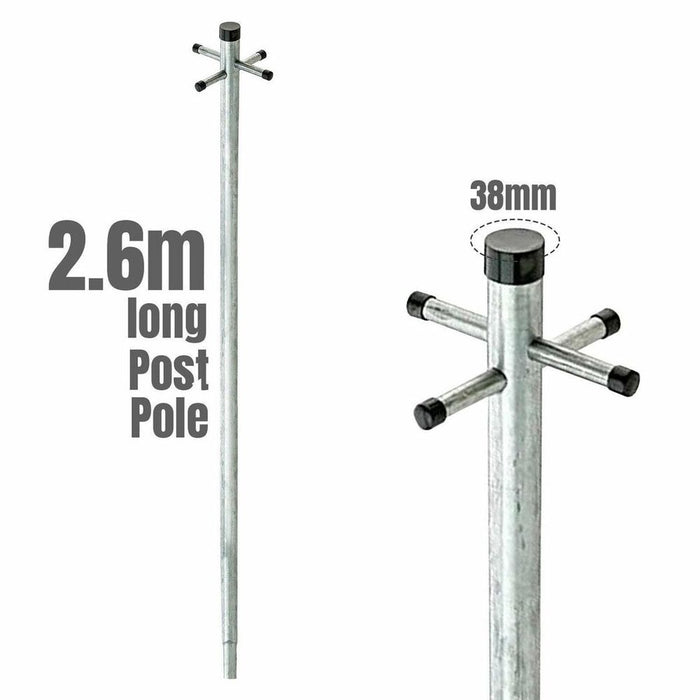 Ultra-Durable Galvanised Clothes Pole: Quality Delivered