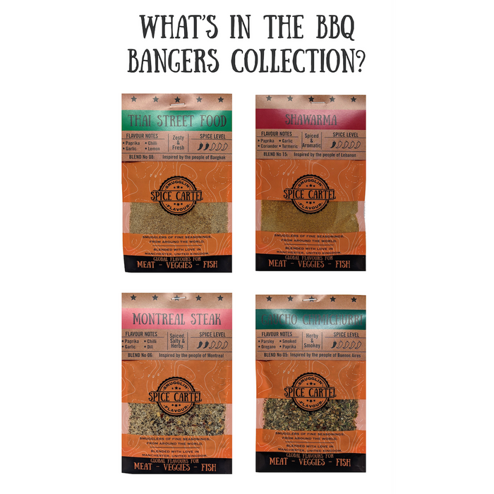 Authentic BBQ Rubs Gift Box | Flavour-Packed Spices for Amazing Barbecues!