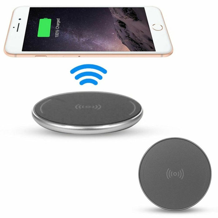 Aquarius Universal Wireless Charger - Portable, Fast, Reliable [Space Grey]