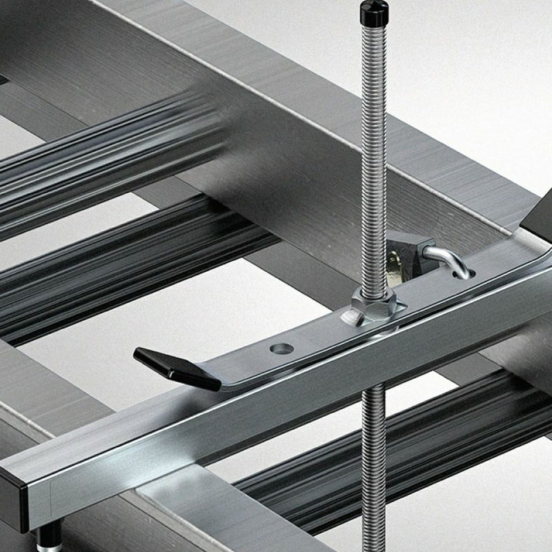 Universal Heavy Duty Ladder Roof Rack Clamp Clamps Lockable Free 2Locks Lockable